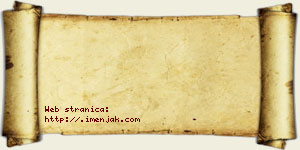 Jana Biserčić vizit kartica